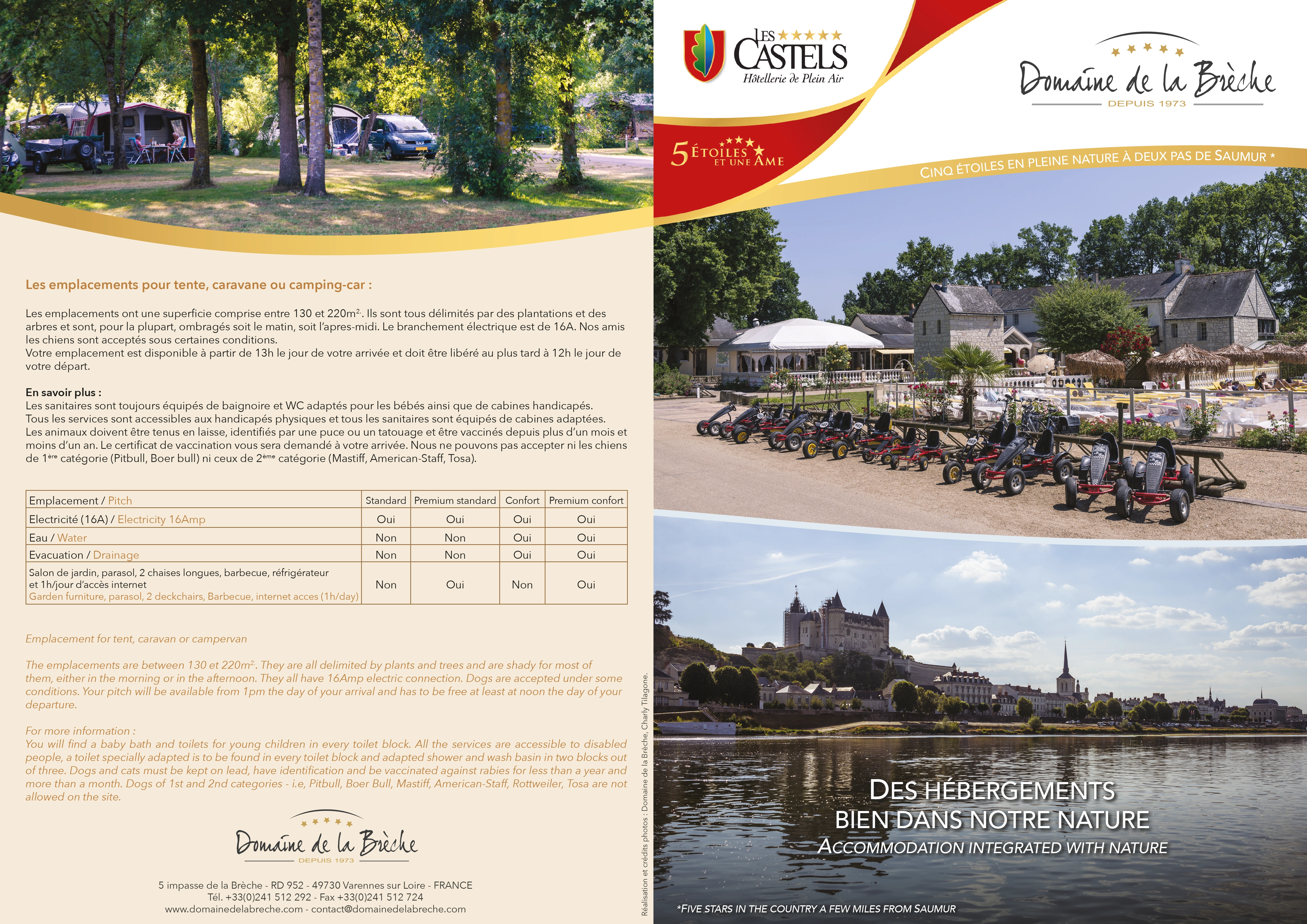 Domaine de la Brèche supports print