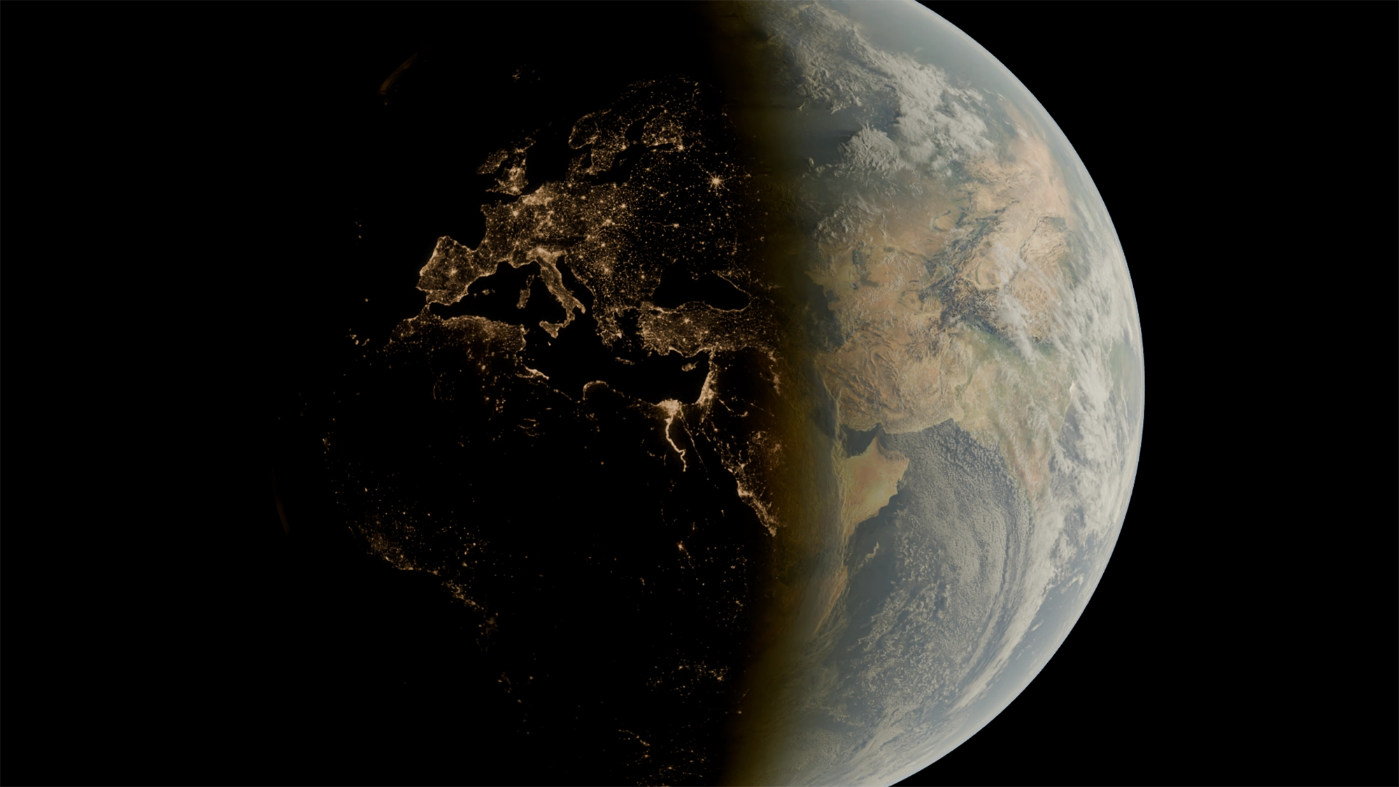 Terre rendu 3D