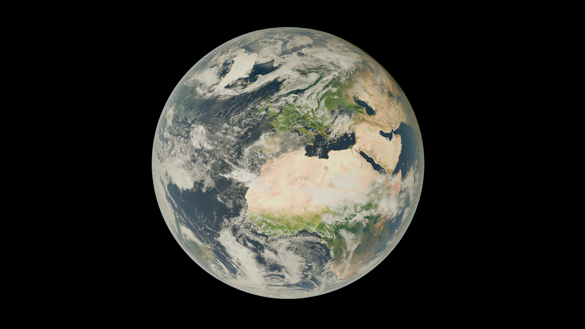 Terre rendu 3D