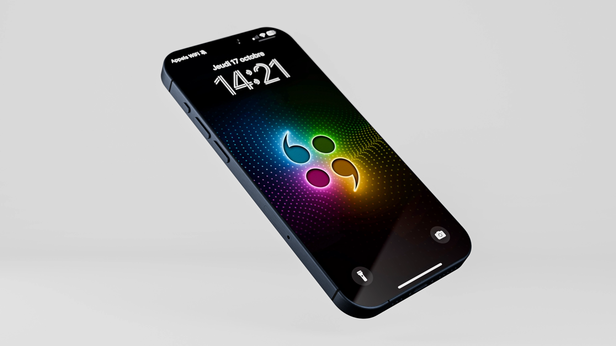 iPhone 15 Pro rendu 3D