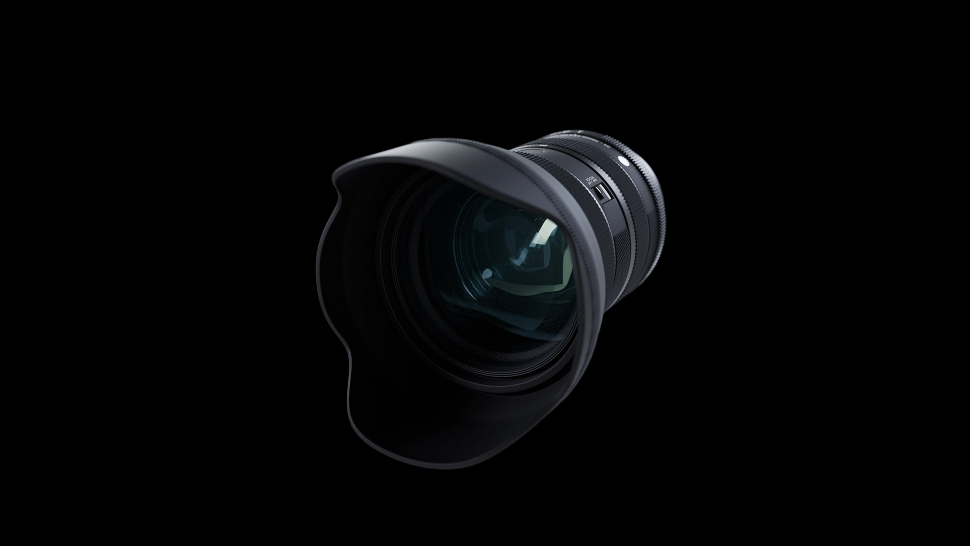 Objectif photo rendu 3D